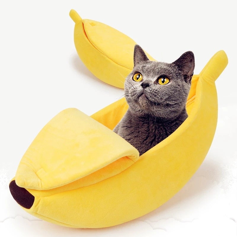 Banana Pet Bed β Funny Dog & Cat House